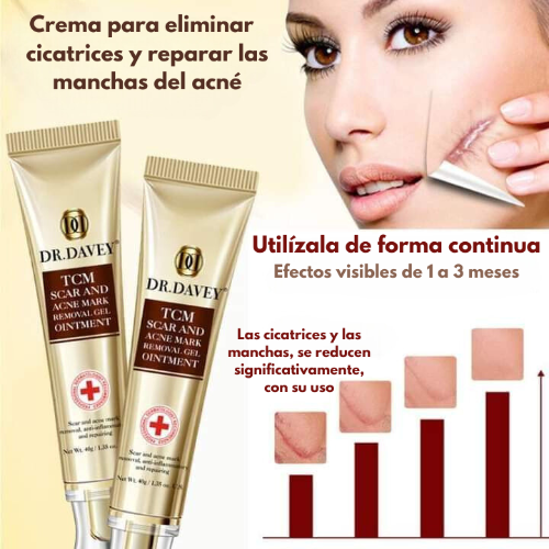 Dr.Davey® Crema Cicatrizante Anti Acné